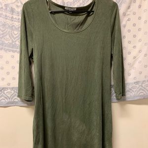 Green Velvet Charlotte Russe Dress